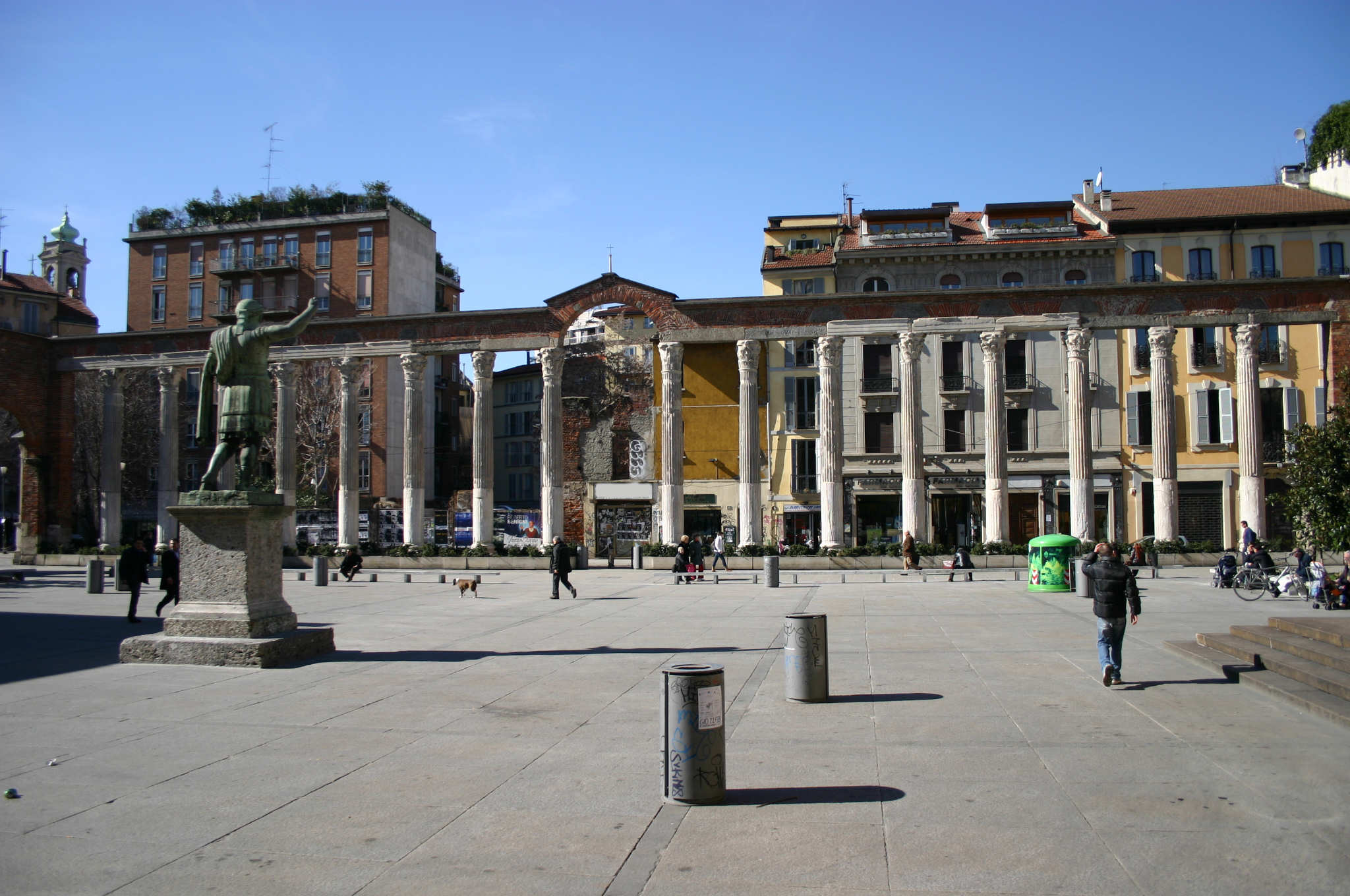 Colonne E Basilica Di San Lorenzo